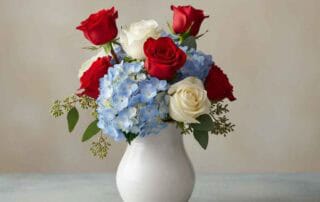 Memorial Day Flowers Roses and Hydrangea